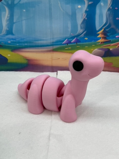 3D Printed Dinosaur, 3D Printed Animals Desktop Toys, 4pcs Brontosaurus Dinosaur Toy, Home Office Decor AD001-TRI (Copy) (Copy)